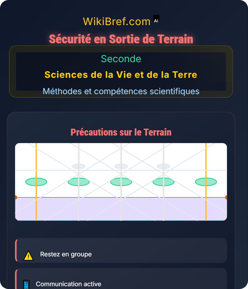 Sécurité en laboratoire et terrain Méthodes et compétences scientifiques