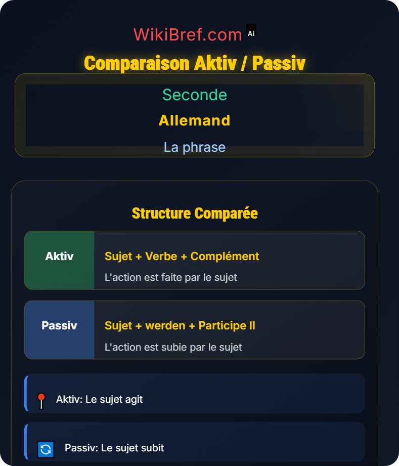 La phrase à la voix passive La phrase