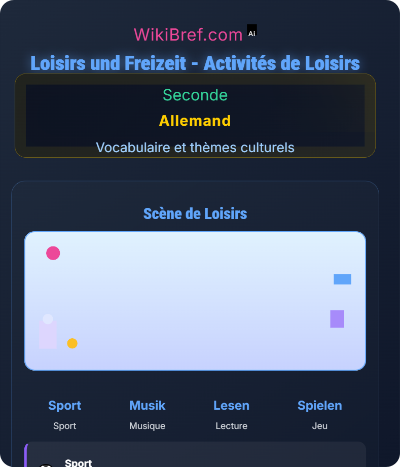 Thèmes de la vie quotidienne Vocabulaire et thèmes culturels