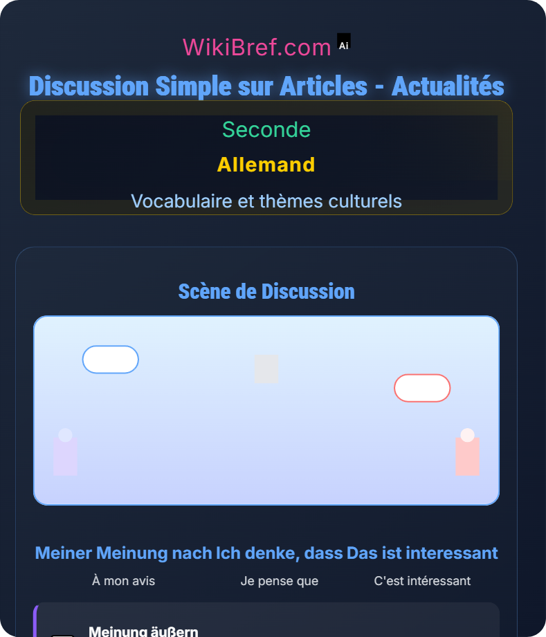 Actualités et médias Vocabulaire et thèmes culturels