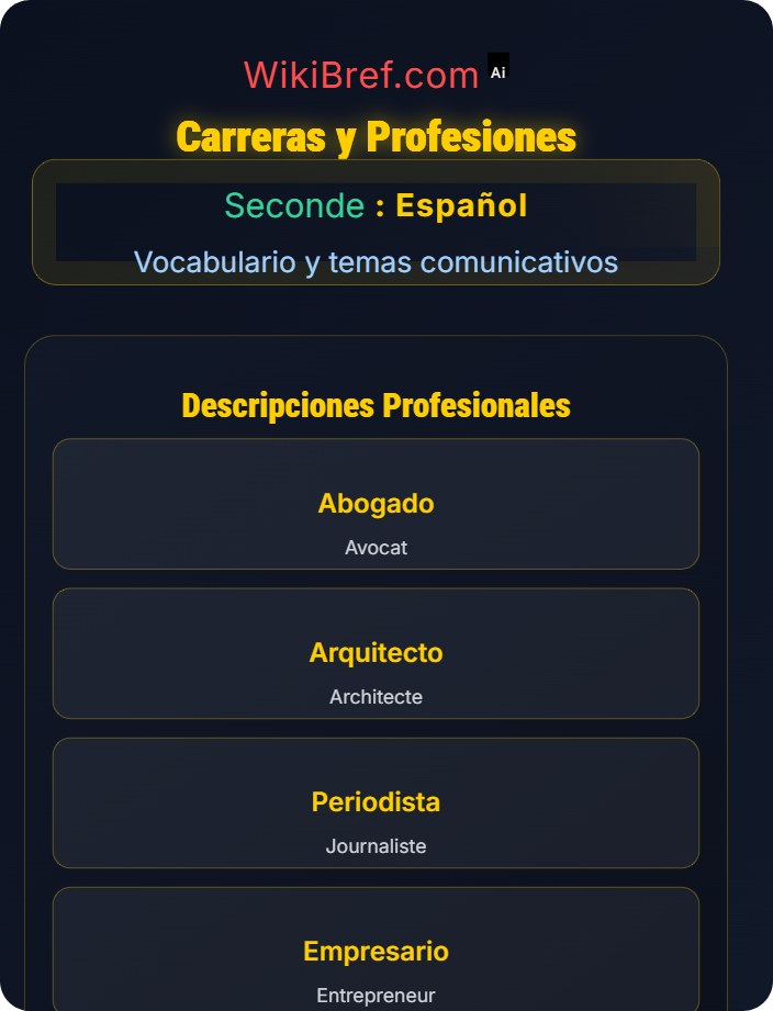 Carreras y profesiones Educación, estudios y futuro profesional