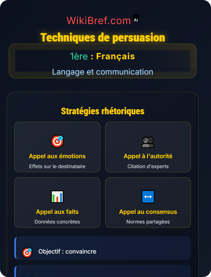 Techniques de persuasion La persuasion et l’influence