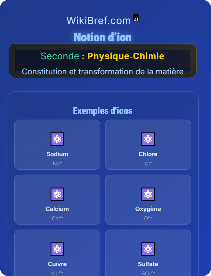 Notion d’ion Structure de l’atome