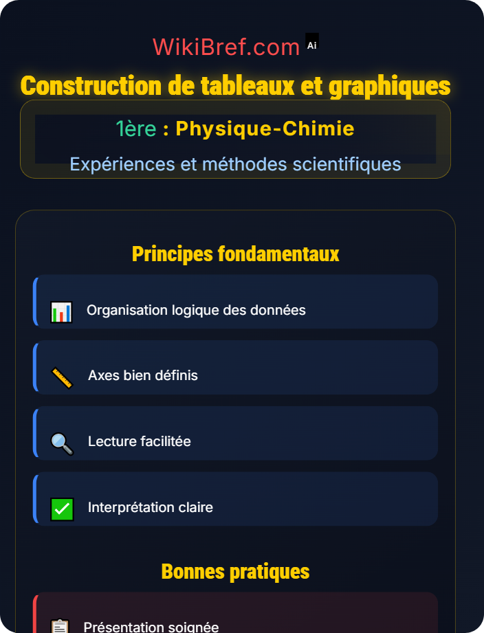 Construction de tableaux et graphiques Traitement des données