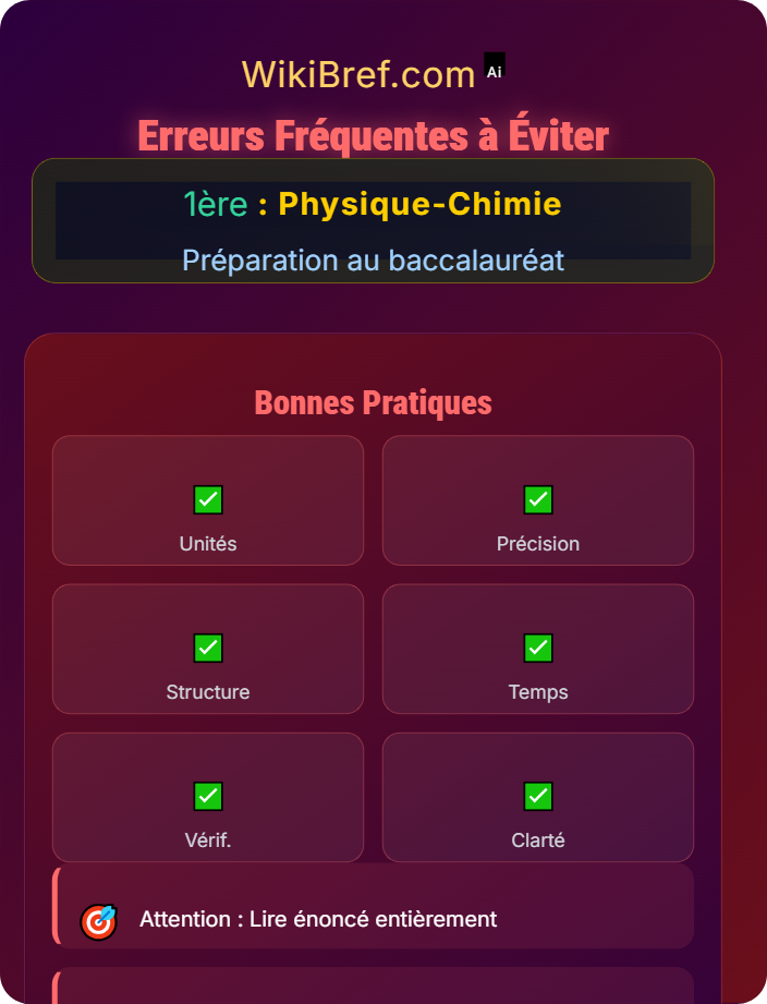 Erreurs fréquentes à éviter Sujets types et stratégies