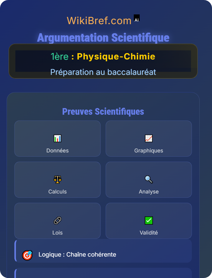 Argumentation scientifique Compétences transversales