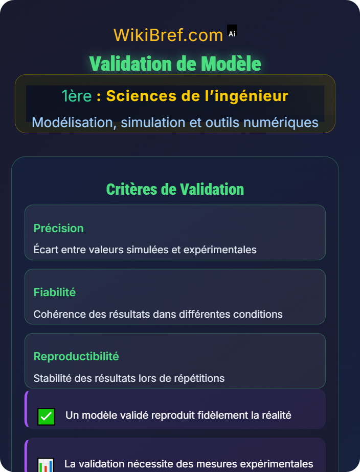 Validation de modèle Introduction à la modélisation