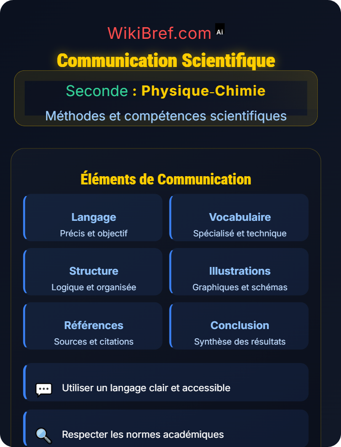 Communication scientifique Rédaction scientifique