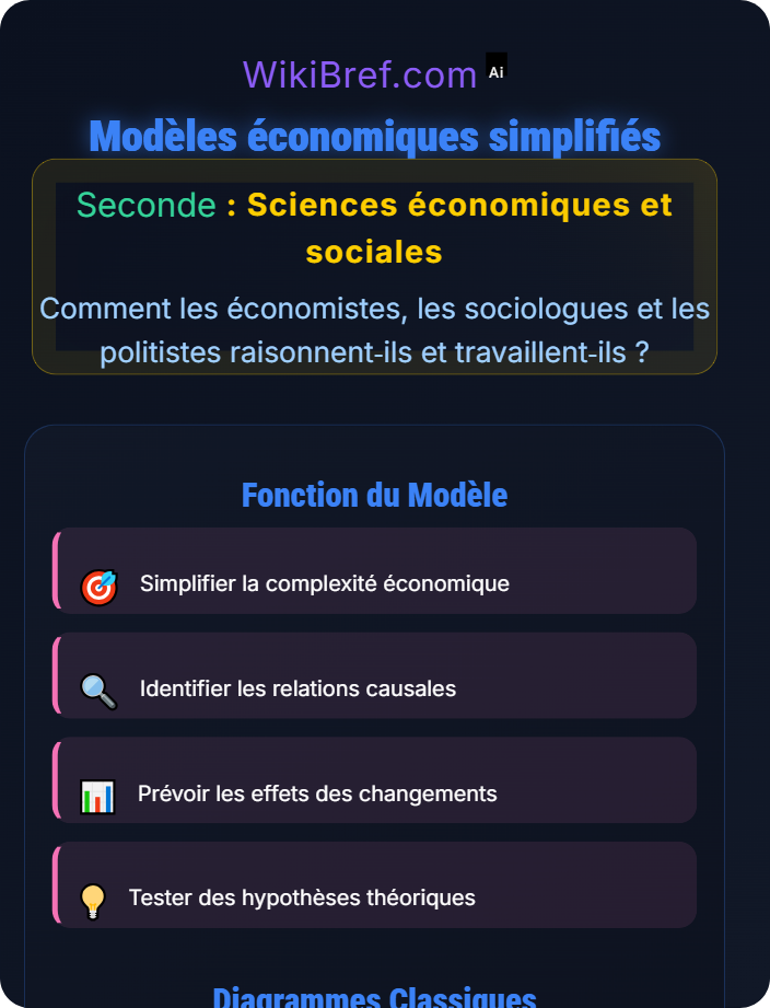 Modèles économiques simplifiés Principes de base de l’économie