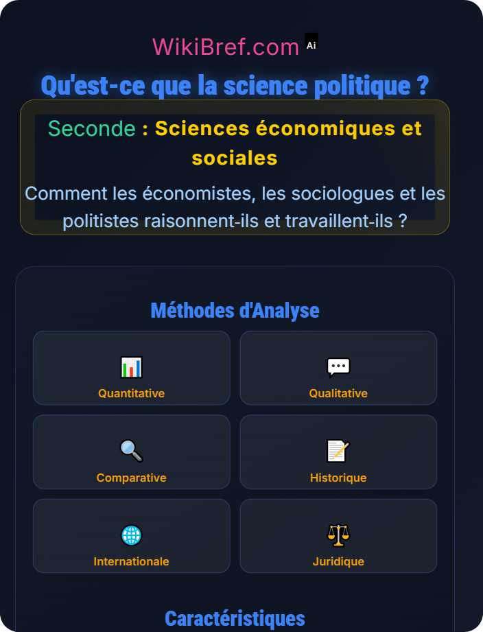 Qu’est‑ce que la science politique ? Introduction aux sciences politiques