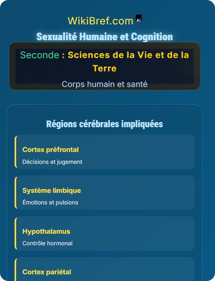 Sexualité humaine et cognition Le système nerveux et sexualité