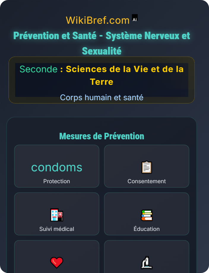 Prévention et santé Le système nerveux et sexualité