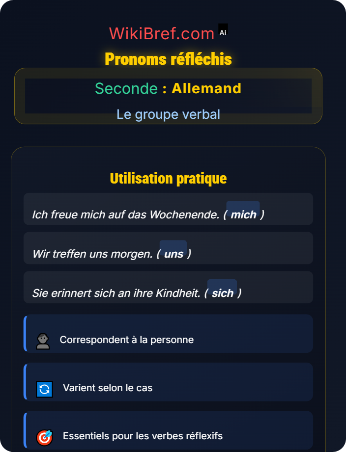 Pronoms réfléchis Verbes pronominaux et réflexifs